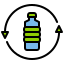 external bottle-ecology-and-energy-xnimrodx-lineal-color-xnimrodx icon