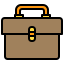 external briefcase-organization-xnimrodx-lineal-color-xnimrodx-4 icon