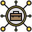 external briefcase-organization-xnimrodx-lineal-color-xnimrodx icon