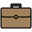 external briefcase-politics-xnimrodx-lineal-color-xnimrodx icon