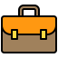 external briefcase-startup-business-xnimrodx-lineal-color-xnimrodx icon
