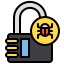external bug-encryption-xnimrodx-lineal-color-xnimrodx icon