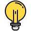 external bulb-office-xnimrodx-lineal-color-xnimrodx icon