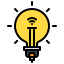 external bulb-smart-city-xnimrodx-lineal-color-xnimrodx icon
