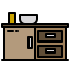 external cabinet-kitchen-and-cooking-xnimrodx-lineal-color-xnimrodx icon