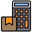 external calculator-export-and-delivery-xnimrodx-lineal-color-xnimrodx icon