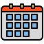 external calendar-coworking-space-xnimrodx-lineal-color-xnimrodx icon