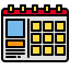 external calendar-job-amp-resume-xnimrodx-lineal-color-xnimrodx icon