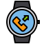 external call-smartwatch-xnimrodx-lineal-color-xnimrodx icon