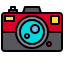 external camera-event-and-festival-xnimrodx-lineal-color-xnimrodx icon