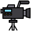 external camera-vdo-production-xnimrodx-lineal-color-xnimrodx icon