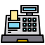 external cash-register-shopping-mall-xnimrodx-lineal-color-xnimrodx icon