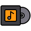 external cd-player-music-and-song-xnimrodx-lineal-color-xnimrodx icon