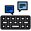external chat-social-media-xnimrodx-lineal-color-xnimrodx icon
