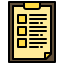 external checklist-work-from-home-xnimrodx-lineal-color-xnimrodx icon