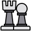 external chess-retirement-xnimrodx-lineal-color-xnimrodx icon