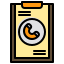 external clipboard-marketing-xnimrodx-lineal-color-xnimrodx-2 icon