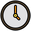 external clock-work-from-home-xnimrodx-lineal-color-xnimrodx icon