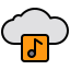 external cloud-music-and-song-xnimrodx-lineal-color-xnimrodx icon