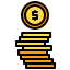external coin-financial-xnimrodx-lineal-color-xnimrodx icon