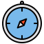 external compass-location-xnimrodx-lineal-color-xnimrodx icon