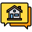 external conversation-real-estate-xnimrodx-lineal-color-xnimrodx icon