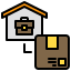 external delivery-work-from-home-xnimrodx-lineal-color-xnimrodx-2 icon