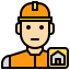 external engineer-real-estate-xnimrodx-lineal-color-xnimrodx icon