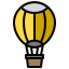 external hot-air-balloon-hobbies-and-free-time-xnimrodx-lineal-color-xnimrodx icon