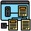 external server-web-hosting-xnimrodx-lineal-color-xnimrodx icon