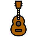 external acoustic-guitar-music-xnimrodx-lineal-color-xnimrodx icon