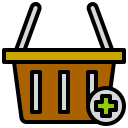 external add-shopping-mall-xnimrodx-lineal-color-xnimrodx icon