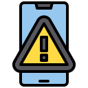external alert-smartphone-application-xnimrodx-lineal-color-xnimrodx icon