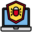 external antivirus-software-and-application-xnimrodx-lineal-color-xnimrodx icon