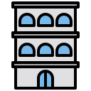 external arch-town-xnimrodx-lineal-color-xnimrodx icon