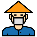 external asian-mask-avatar-xnimrodx-lineal-color-xnimrodx icon