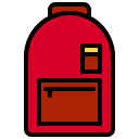 external backpack-back-to-school-xnimrodx-lineal-color-xnimrodx icon