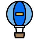 external balloon-avitation-and-airport-xnimrodx-lineal-color-xnimrodx icon