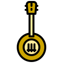 external banjo-music-xnimrodx-lineal-color-xnimrodx icon