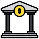 external bank-financial-xnimrodx-lineal-color-xnimrodx icon