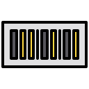 external barcode-mall-xnimrodx-lineal-color-xnimrodx icon
