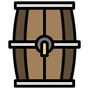 external barrel-beer-xnimrodx-lineal-color-xnimrodx icon