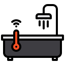 external bathtub-domotic-xnimrodx-lineal-color-xnimrodx icon