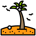 external beach-resort-xnimrodx-lineal-color-xnimrodx icon