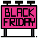 external billboard-black-friday-xnimrodx-lineal-color-xnimrodx-2 icon