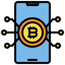 external bitcoin-bill-and-payment-method-xnimrodx-lineal-color-xnimrodx icon