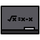 external blackboard-back-to-school-xnimrodx-lineal-color-xnimrodx icon