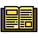 external book-stay-at-home-xnimrodx-lineal-color-xnimrodx icon