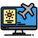 external booking-traveling-xnimrodx-lineal-color-xnimrodx icon
