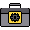 external briefcase-data-xnimrodx-lineal-color-xnimrodx icon